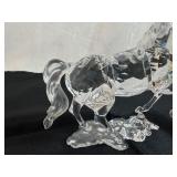 Beautiful Crystal Stallion (Perhaps Swarovski - no identifying markings) 5 7/8'