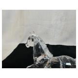Beautiful Crystal Stallion (Perhaps Swarovski - no identifying markings) 5 7/8'