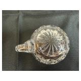 Set of 24 Vintage Ceska Canterbury Crystal Cups Distinctive Diamond Cut Pattern in Excellent Condition