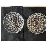 Beautiful Vintage Crystal Pieces: Centerpieces and Coasters