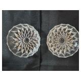 Beautiful Vintage Crystal Pieces: Centerpieces and Coasters
