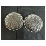 Beautiful Vintage Crystal Pieces: Centerpieces and Coasters