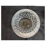 Beautiful Vintage Crystal Pieces: Centerpieces and Coasters