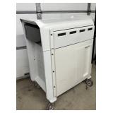 MSRP $5000 Metro Flex Medical Supply Storage Cart Microban Antimicrobial Polymer Body Lightweight Easy Clean 5” Casters Locking Options Rounded No Rust Design Perfect For Hospitals Clinics Medicatio