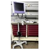 MSRP $28,000+ Natus Brainz BRM3 Brain Monitor System On Rolling Medical Stand NICU Pediatric EEG Monitoring Real Time Brain Activity + Seizure Detection DAU Unit Wire Basket Cart Perfect For Neonatal 