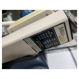 MedCare H500 Care Bar Stand-N-Weigh Patient Lift w/ Built In Scale 500 lb Capacity Sit To Stand Transfer Aid Padded Knee Supports Great For Toileting Brief Changes Pivot Transfers Assisted Living Nurs