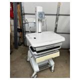 MSRP $3,800! Ergotron SV32-91211 StyleView WOW Cart – Premium height-adjustable workstation for sit/stand charting. Features spacious surface, slide-out keyboard tray, built-in drawers & smooth 
