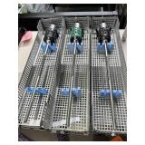 MSRP $50,000 Lot of 3 Intuitive Da Vinci Robotic Surgery Scopes 10mm 30° Camera Endoscopes Used To See Inside The Body During Surgery Includes Sterilization Trays Cases