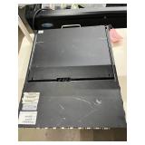 MSRP $2500 Acnodes rackmount LCD KVM console w/integrated keyboard & touchpad monitor *For server racks & control systems allowing multiple machines managed from a single console - Great Condi