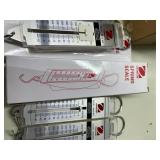 Lot of 6 Ohaus 8008-MN Spring Scales Mechanical Pull Scales Measures Weight/Force in Grams + Newtons Up To 5000g/50N No Batteries Needed Durable Hook Design Great For classrooms, science labs, fishing