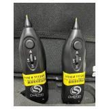 MSRP $1000 2 Dolphin Neurostim Microcurrent Point Stim Devices Portable Pain Relief Therapy Units w/ Case & Extension Probe *Used For trigger points, sore muscles, nerve pain, scar tissue release 