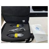 MSRP $1000 2 Dolphin Neurostim Microcurrent Point Stim Devices Portable Pain Relief Therapy Units w/ Case & Extension Probe *Used For trigger points, sore muscles, nerve pain, scar tissue release 