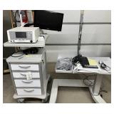 MSRP $25,000+ ThermiRF Aesthetic Complete System w/ Cart & Monitor, Thermi VA RF Platform 2 Handpieces, RFE-10D Probe, Foot Pedal & Stimpod Nerve Locator, Temperature Controlled Soft Tissue Tr