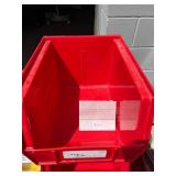 MSRP $1800 HUGE Lot of 90+ AkroBins Stackable Storage Bins Mixed Sizes Heavy Duty Organizer Bins Perfect For garage organization, workshop parts, tools, hardware, craft rooms, resale storage, warehous