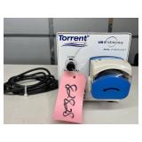 MSRP $500 US Endoscopy Torrent Pump A medical-grade water pump for washing areas during surgery. Key features: Adjustable flow knob & hands-free operation. Good for: Providing a clear view during 