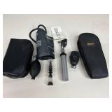 Diagnostic Set: Otoscope, Ophthalmoscope & Manual Blood Pressure Cuff. Professional ear, eye & BP tools for home or student exams. High-quality, portable & easy to use for health monitorin