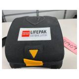 MSRP $2,000 Medtronic LIFEPAK AED Defibrillator + First Responder Kit Carry Case Rescue Accessories Easy 2 Step Operation Voice Prompts Escalating Life Saving Emergency Device Perfect For Business Sch