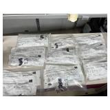 Bulk lot of SunOne GreenLine/D Fiber Optic Macintosh laryngoscope Blades. Medical tools used to help insert breathing tubes safely. Features bright fiber optic light, sterile single-use design. Ideal 