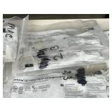Bulk lot of SunOne GreenLine/D Fiber Optic Macintosh laryngoscope Blades. Medical tools used to help insert breathing tubes safely. Features bright fiber optic light, sterile single-use design. Ideal 