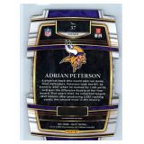Adrian Peterson Vikings Insert, Parallels and More - Five Card Lot
