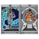 Tyrese Haliburton RC Parallel and Max Christie Jersey Card