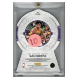 Tyrese Haliburton RC Parallel and Max Christie Jersey Card