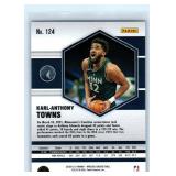 Karl-Anthony Towns Timberwolves Parallels and More - Eight Card Lot