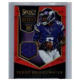 Teddy Bridgewater Vikings RC Jersey Card