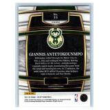 Giannis Antetokounmpo Inserts and Steph Curry Red Cracked Ice