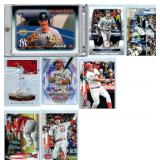 Aaron Judge and Mike Trout Various - Eight Card Lot