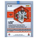 Ja'Marr Chase Rookies, Inserts and More - Eight Card Lot