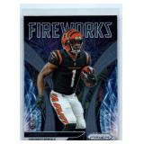 Ja'Marr Chase Rookies, Inserts and More - Eight Card Lot