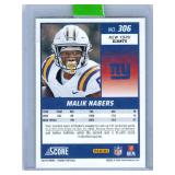 Malik Nabers Rookies, Inserts and More - Seven Card Lot