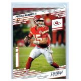 Patrick Mahomes Inserts and More - Nine Card Lot