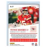 Patrick Mahomes Inserts and More - Nine Card Lot