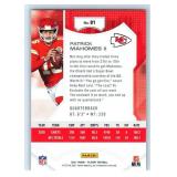 Patrick Mahomes Inserts and More - Nine Card Lot