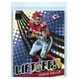Travis Kelce Inserts and Parallels - Nine Card Lot