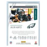 Jalen Hurts Inserts, Parallels and More - Nine Card Lot