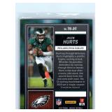 Jalen Hurts Inserts, Parallels and More - Nine Card Lot