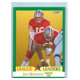Joe Montana Parallels, Inserts and More - Five Card Lot