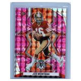 Joe Montana Parallels, Inserts and More - Five Card Lot
