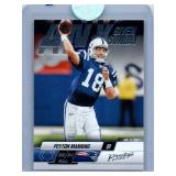 Peyton Manning Parallels, Inserts and More - Nine Card Lot