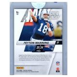 Peyton Manning Parallels, Inserts and More - Nine Card Lot