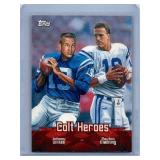 Peyton Manning Parallels, Inserts and More - Nine Card Lot