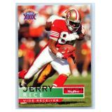 Jerry Rice Various - Nine Card Lot