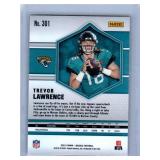 Trevor Lawrence Rookies, Inserts and Base - Eight Card Lot