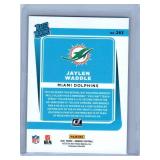 Matthew Golden and Jaylen Waddle Rookies and Inserts - Eight Card Lot