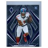 Malik Nabers Rookies, Inserts and More - Eight Card Lot