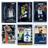 Anthony Edwards Inserts and More - Six Card Lot