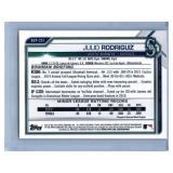 Julio Rodriguez Mariners Rookies - Three Card Lot